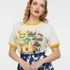 Ask Me About My Cat Unisex Ringer Tee
