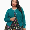 Banned Plus Size 1950s Green Katie Cardigan