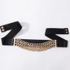 Black & Gold Chain Link Belt