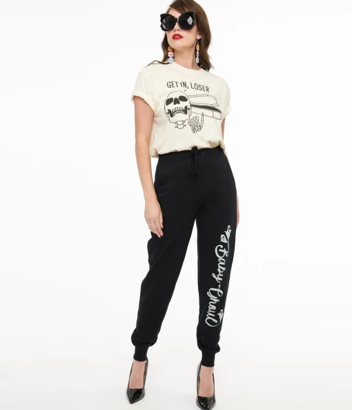 Black Baby Ghoul Fleece Sweatpants