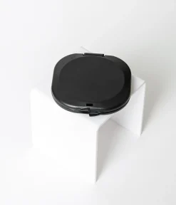 Black Dream Girl Compact Mirror