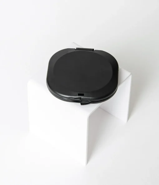 Black Dream Girl Compact Mirror