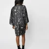 Black Moon & Stars Celestial Witch Kimono