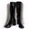 Black Patent Knee High Go Go Boots