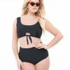 Black Two Piece Swim Set
