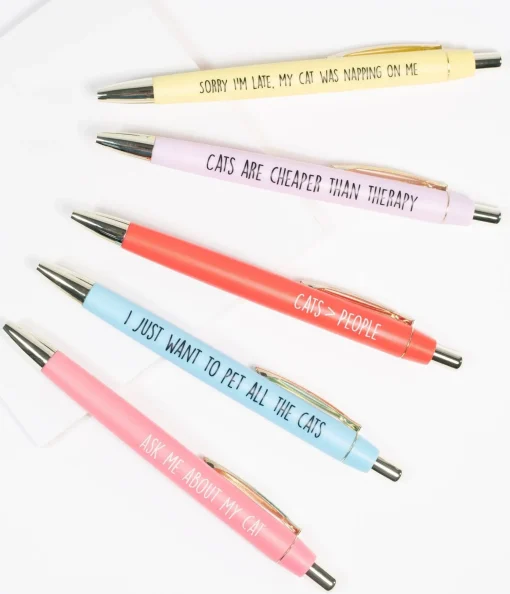 Cat Lovers Pen Set