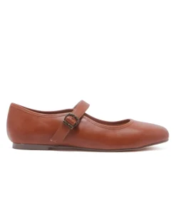 Chelsea Crew Rust Mary Jane Dora Flats