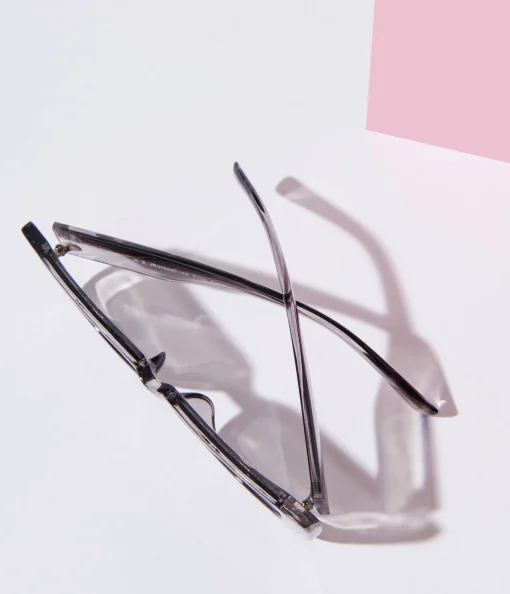 Clear Grey & Black Tint Sunglasses