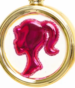 Cody Foster Barbie Silhouette Glass Ornament