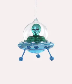 Cody Foster Flying UFO Ornament