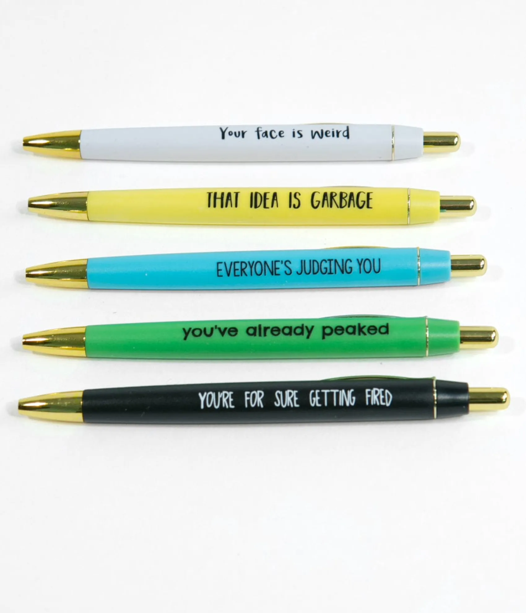 Demotivational Ballpoint Pen Set