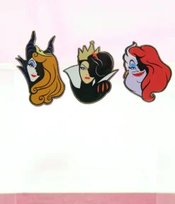 Disney Princess collection by Unique Vintage Princess & Villain Pin Set