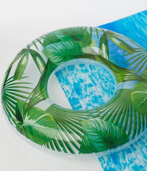Green Palm Leaf Giant Inflatable Pool Float