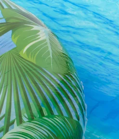 Green Palm Leaf Giant Inflatable Pool Float