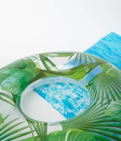 Green Palm Leaf Giant Inflatable Pool Float