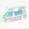 Ice Cream Truck Leatherette Handbag