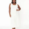 Ivory Slip Maxi Dress