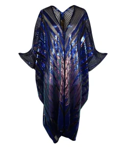 Jennafer Grace Midnight Lotus Sequin Caftan