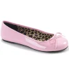 Light Pink Patent Leatherette Flats