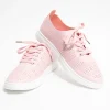 Light Pink Perforated Sneakers