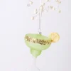 Lime Margarita Glass Ornament