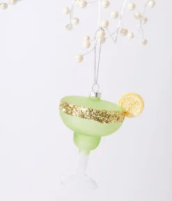 Lime Margarita Glass Ornament