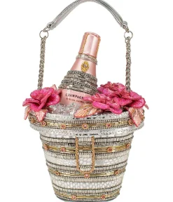 Mary Frances Champagne On Ice Handbag