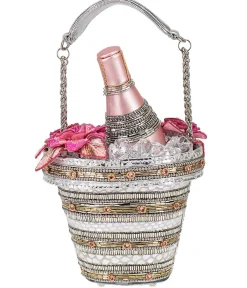Mary Frances Champagne On Ice Handbag