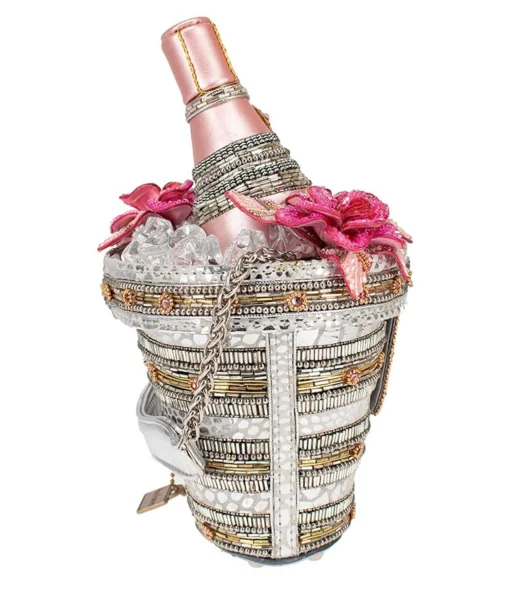 Mary Frances Champagne On Ice Handbag