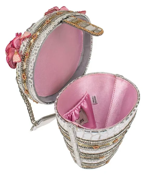 Mary Frances Champagne On Ice Handbag