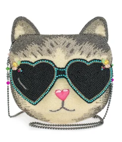 Mary Frances Cool Cat Crossbody Bag