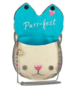 Mary Frances Cool Cat Crossbody Bag