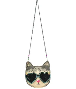 Mary Frances Cool Cat Crossbody Bag