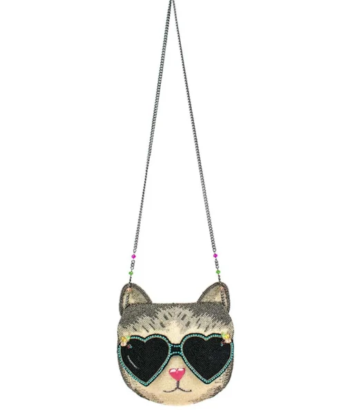 Mary Frances Cool Cat Crossbody Bag