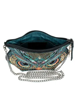Mary Frances Head Turner Owl Crossbody Handbag