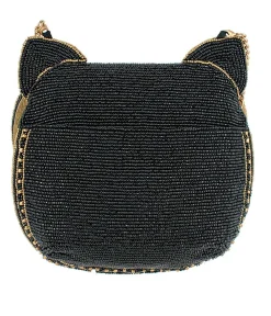 Mary Frances Whiskers Cat Crossbody Bag