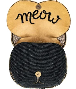 Mary Frances Whiskers Cat Crossbody Bag
