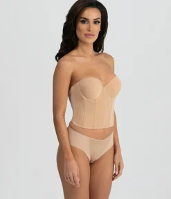 Mocha Backless Strapless Brie Bridal Bra