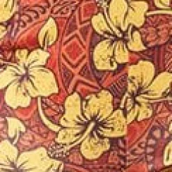 Orange & Yellow Tropical Floral Mimosa Capris