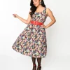 Retrolicious Black Gumball Machine Swing Dress