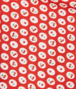 Retrolicious Red Cherry Flare Skirt