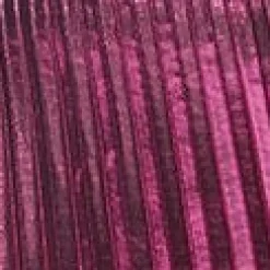 1970s Metallic Magenta Pleated Caftan