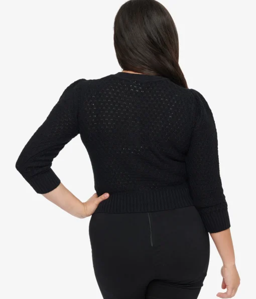 1950s Showgirls Cropped Cardigan