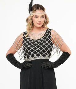 Silver Rhinestone Top