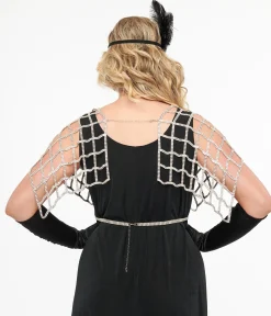Silver Rhinestone Top