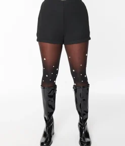 Smak Parlour Black Callie Shorts