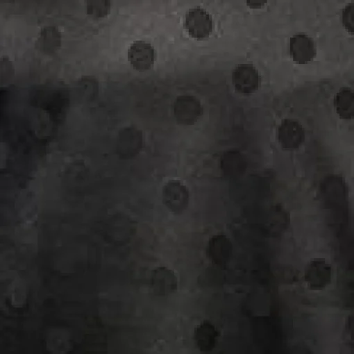 Smak Parlour Black Damask Dot Social Climber Caftan