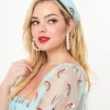 Smak Parlour Light Blue Glitter Rainbow Hair Scarf