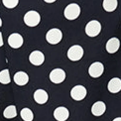 Smak Parlour Navy & White Dot Callie Shorts