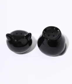 Split Kitty Salt & Pepper Set